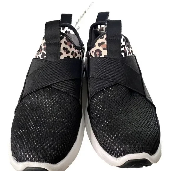 Women's Mark Nason A Linear Kenley Slip On Sneakers 133290 size 6 Black Leopard - Picture 6 of 6